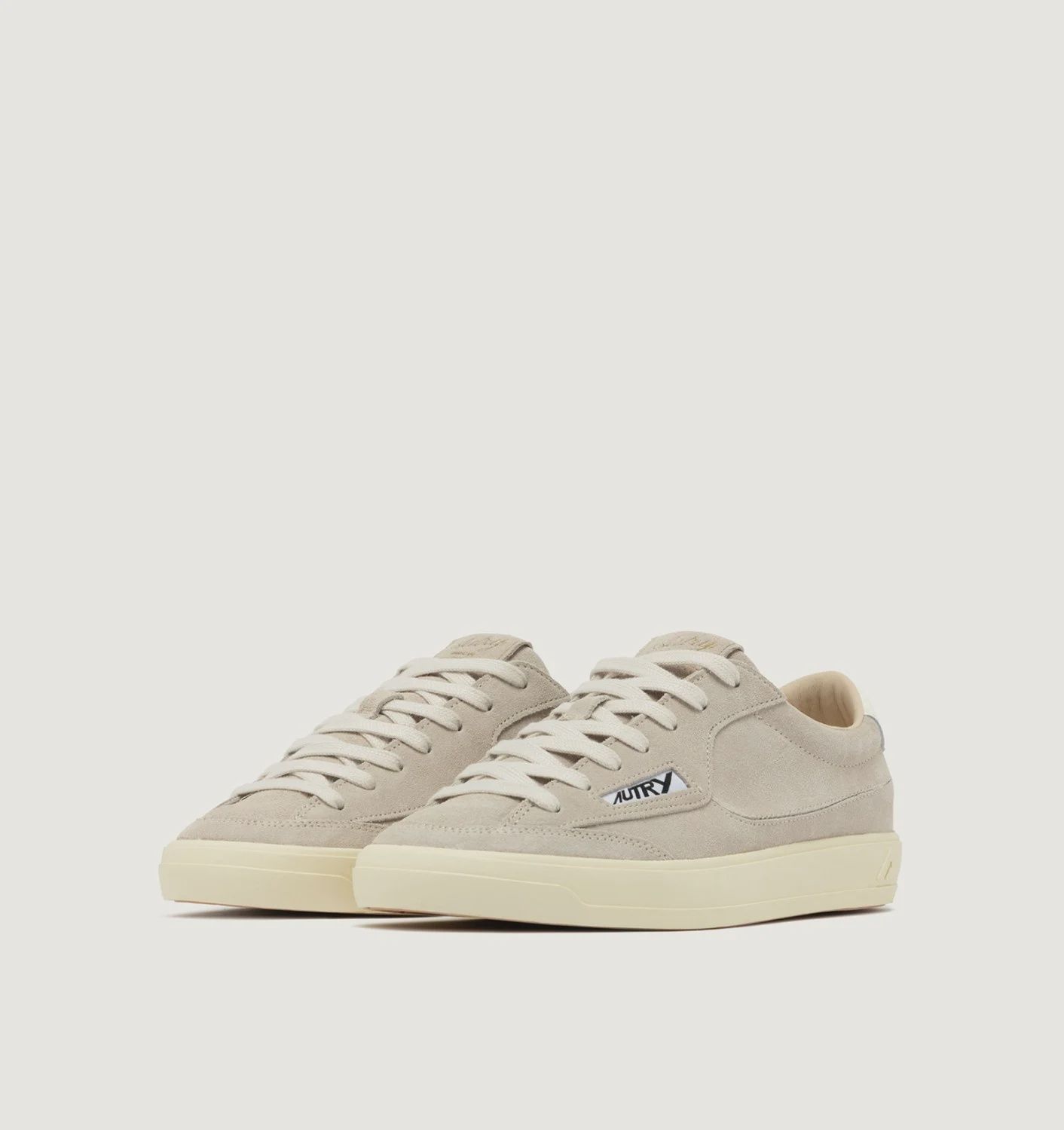 Autry Windspin Ecru Suede Heren KT06