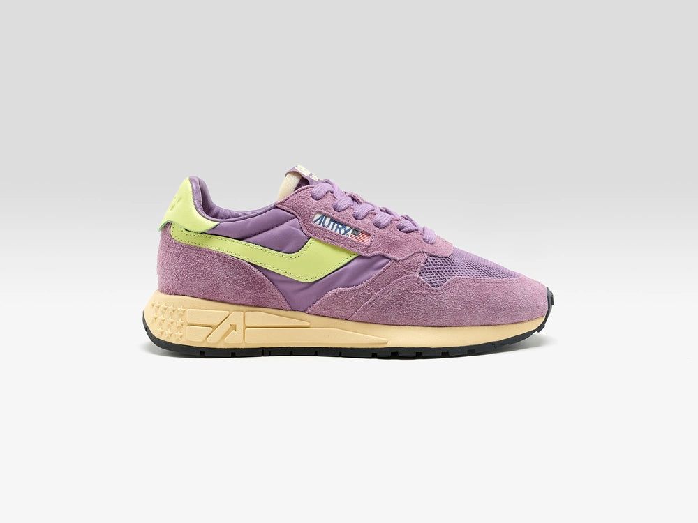 Autry Reelwind Laag Ecru Suede Geel Dames UT39