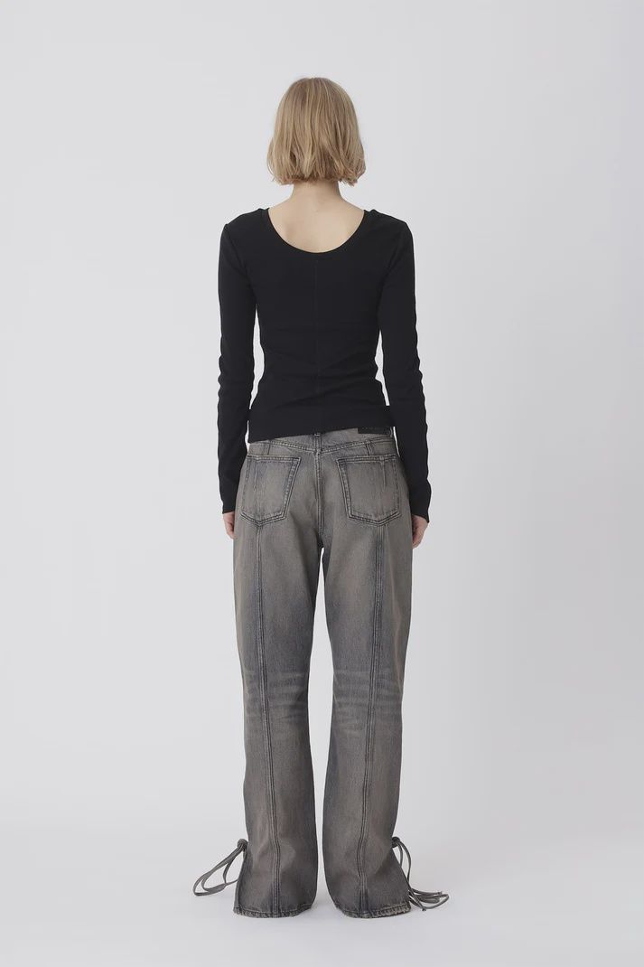 Won Hundred Svenja Shirt Dames Zwart
