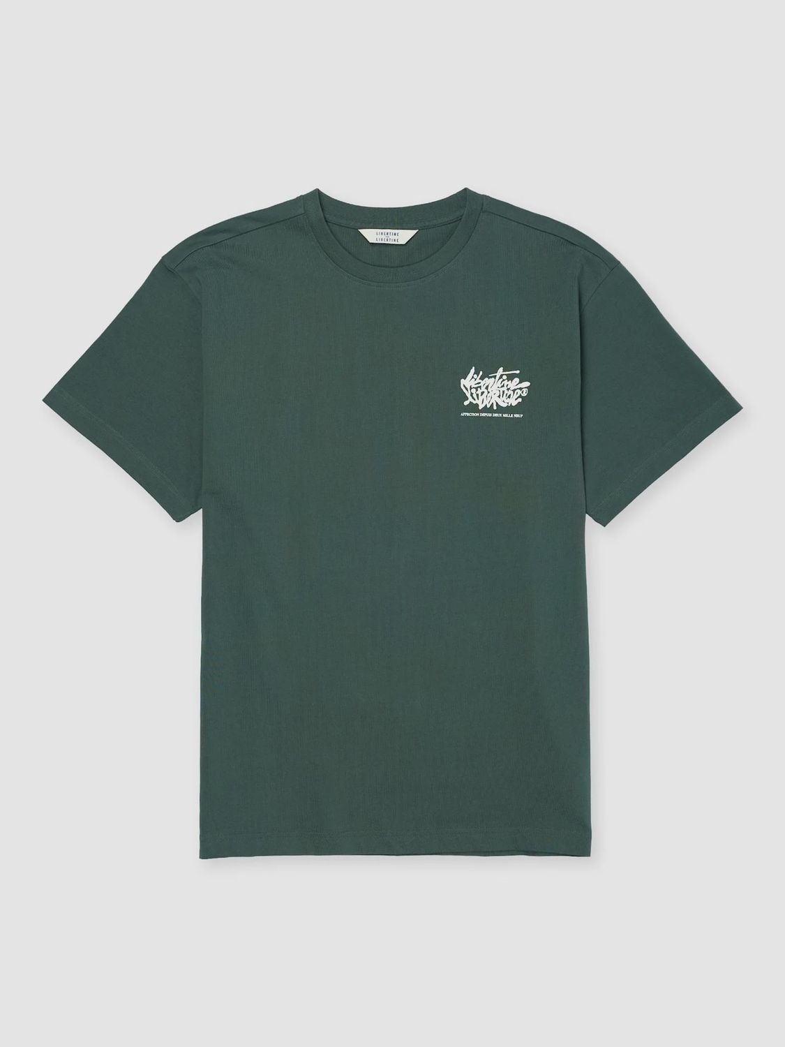 Libertine | Broke Era Logo T-shirt Groen