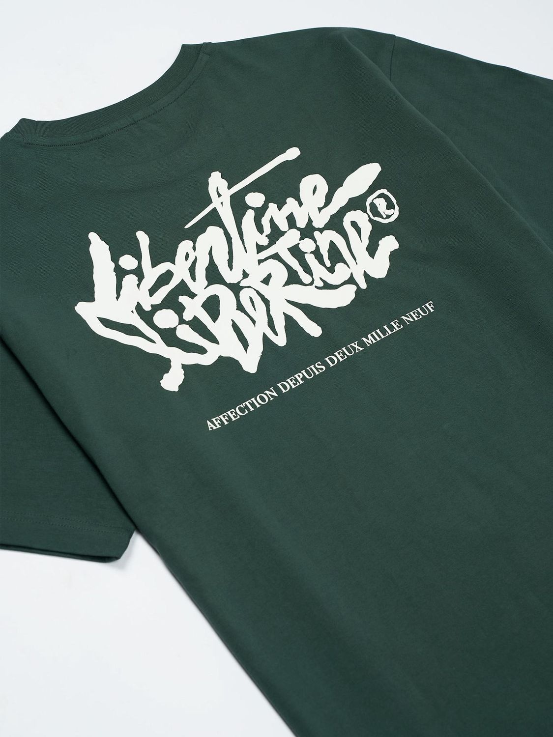 Libertine | Broke Era Logo T-shirt Groen