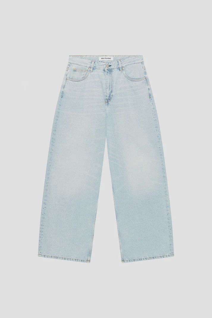 Won Hundred Lyon Light Blauw Jeans