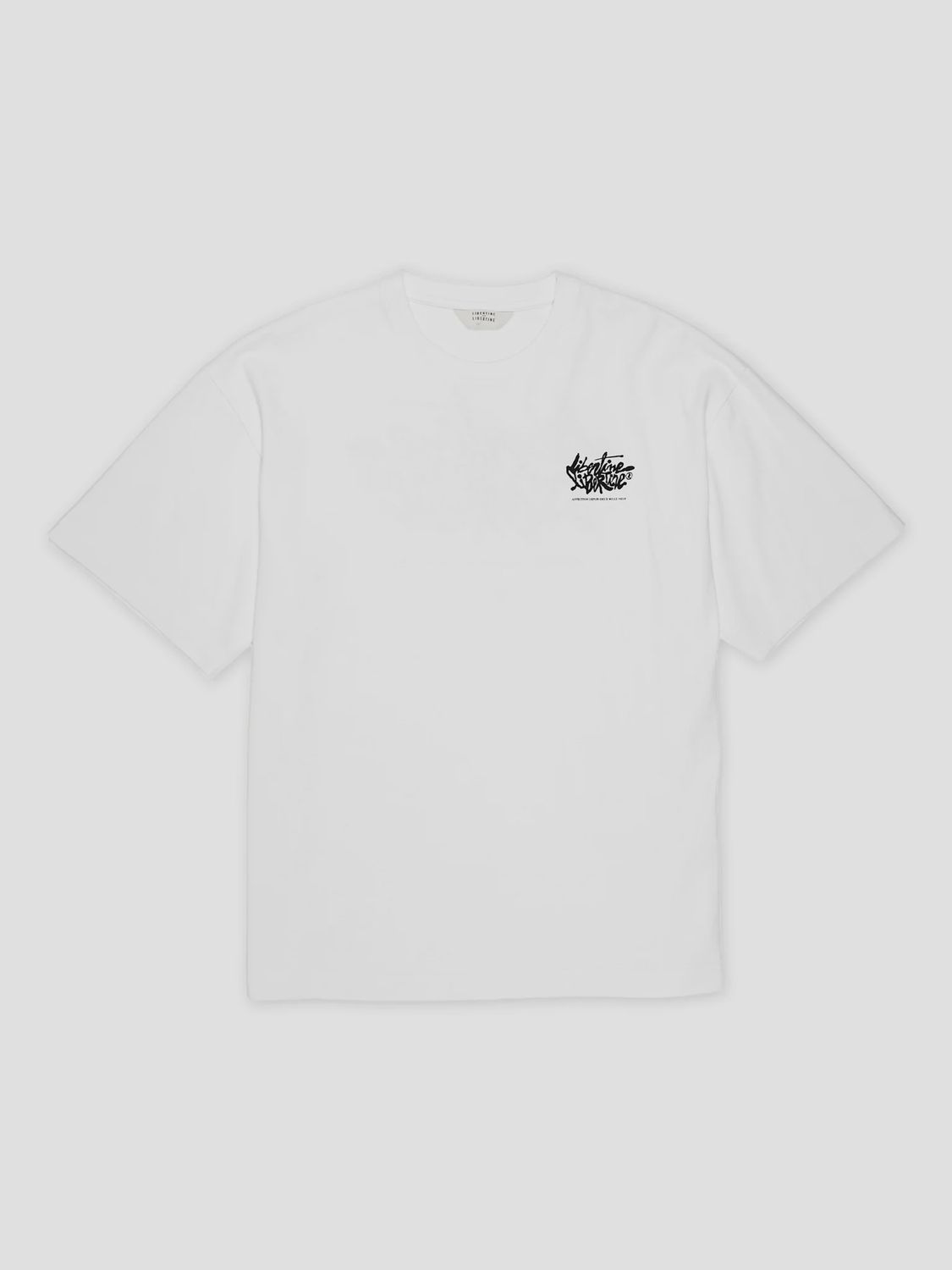 Libertine | Broke Era Logo T-Shirt Wit
