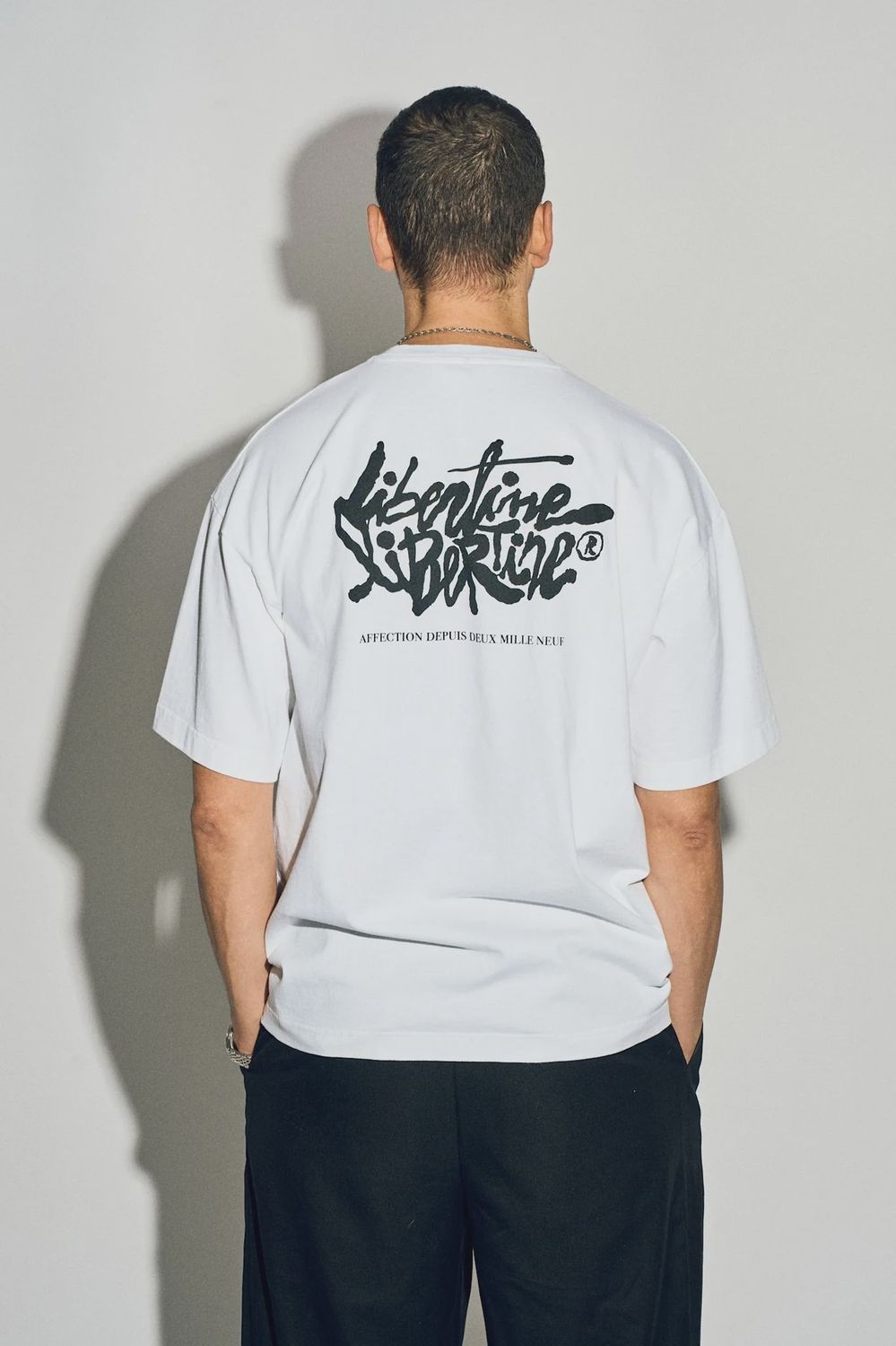 Libertine | Broke Era Logo T-Shirt Wit