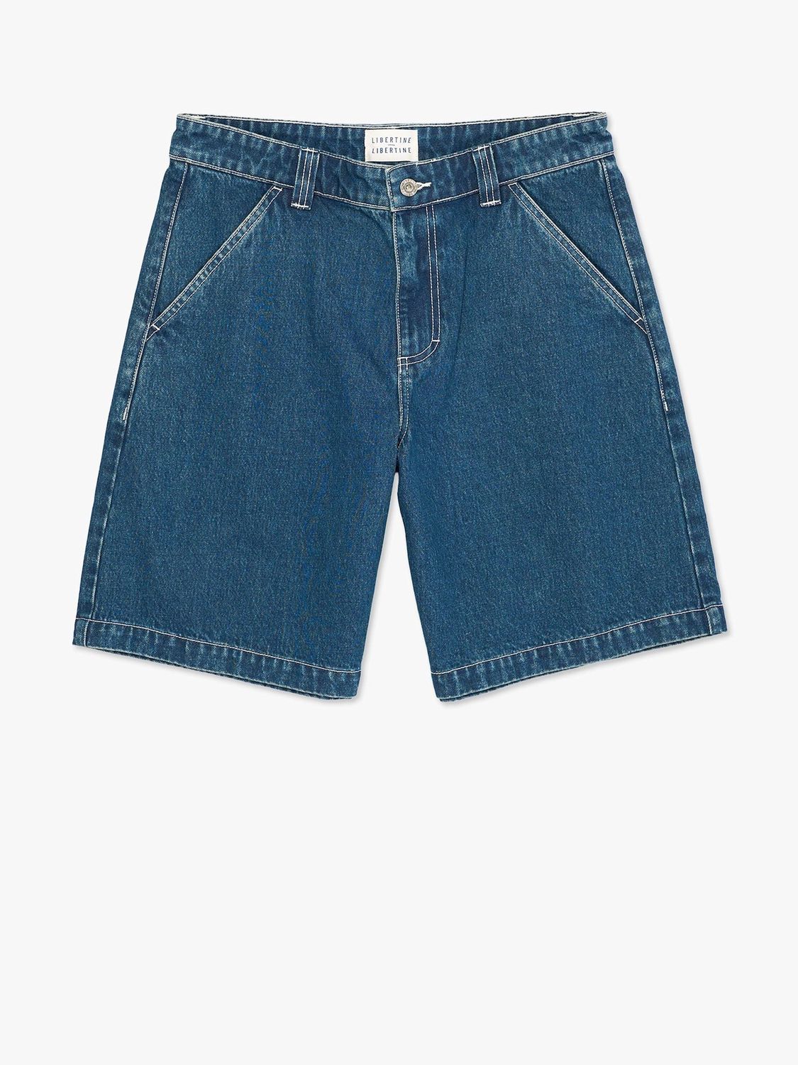 Libertine | Aware Mid Blue Korte Boek Jeans