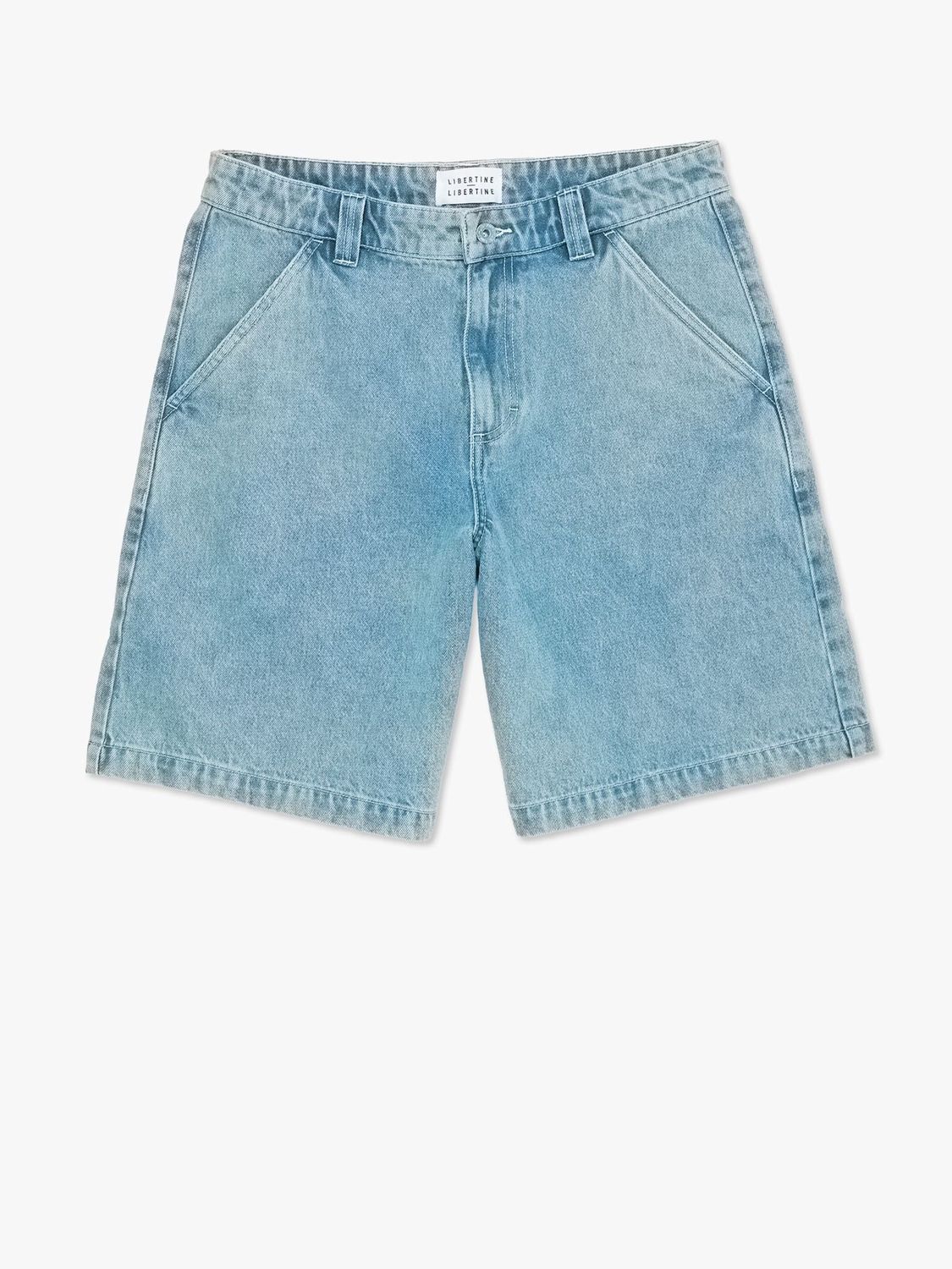 Libertine | Aware Licht Blauw Korte Boek Jeans