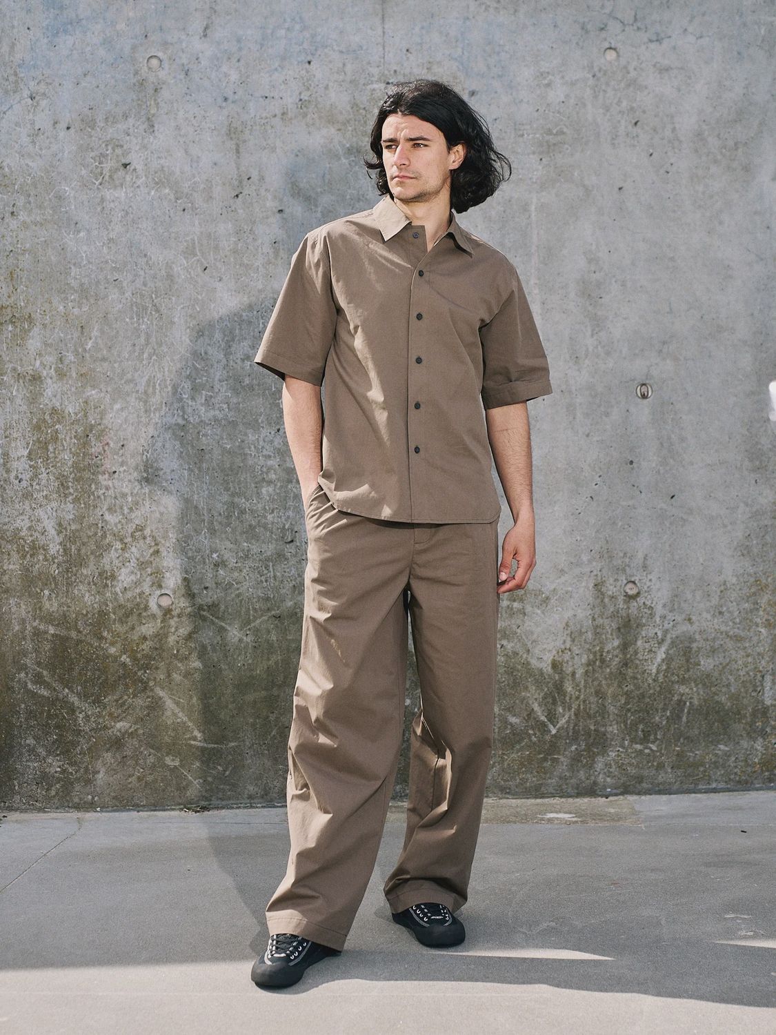 Libertine | Alife Wijde Broek Moss Groen