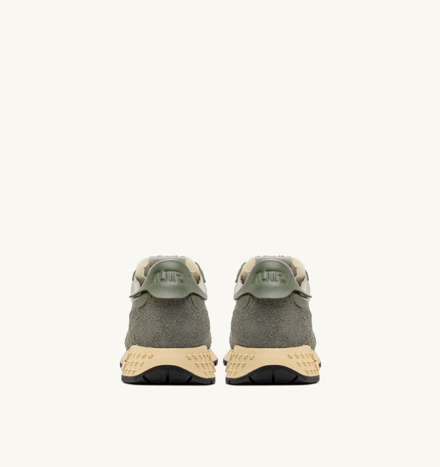 Autry Reelwind Laag Groen Suede Heren UT28