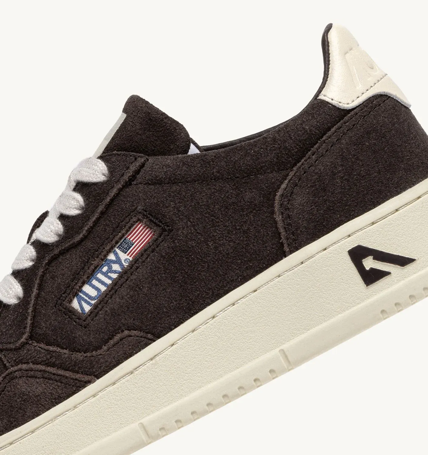 Medalist Laag Heren Moka Bruin Suede Leer UH08