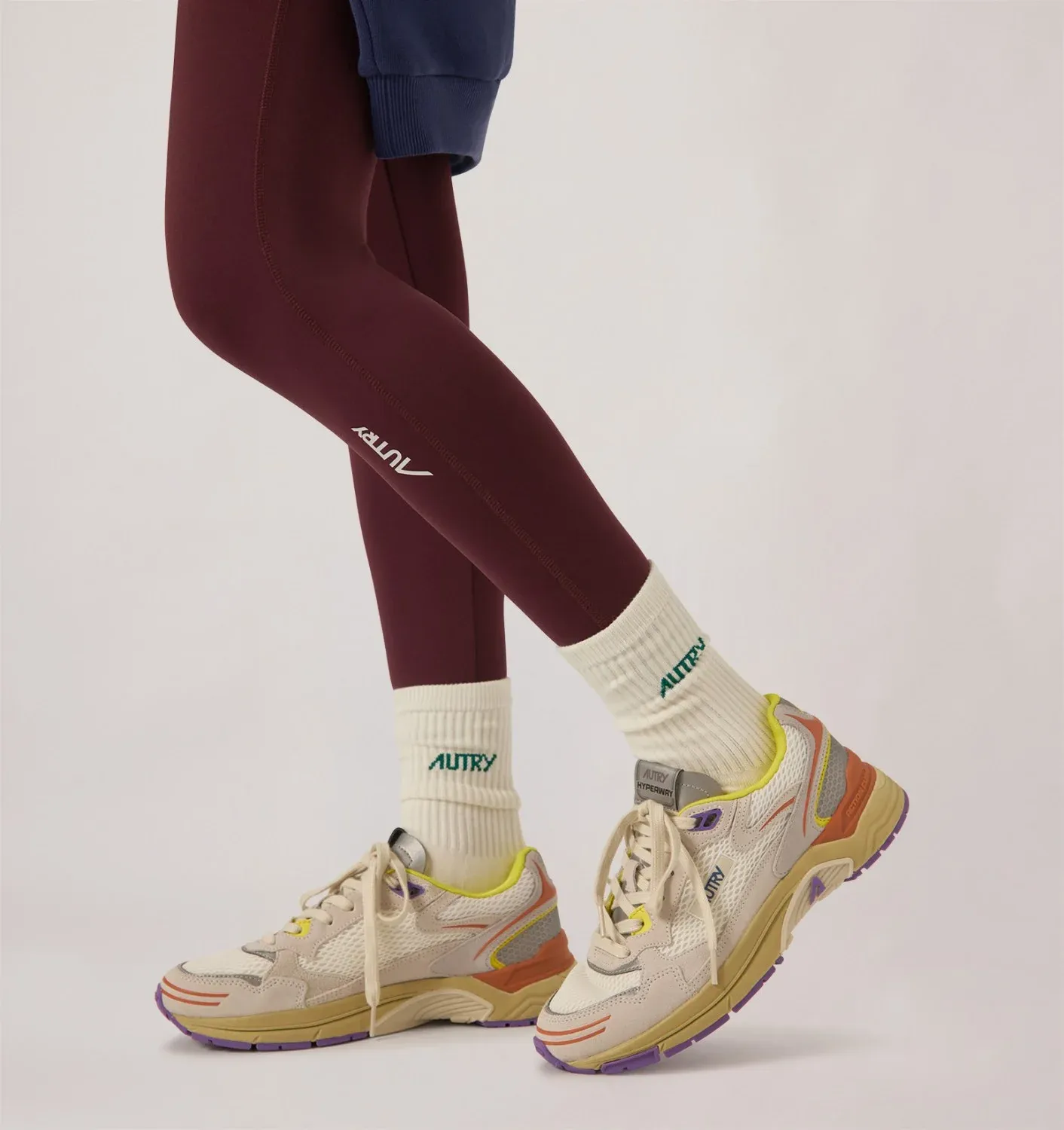 Hyperway Arabesque Laag Wit Suede  Dames CI02