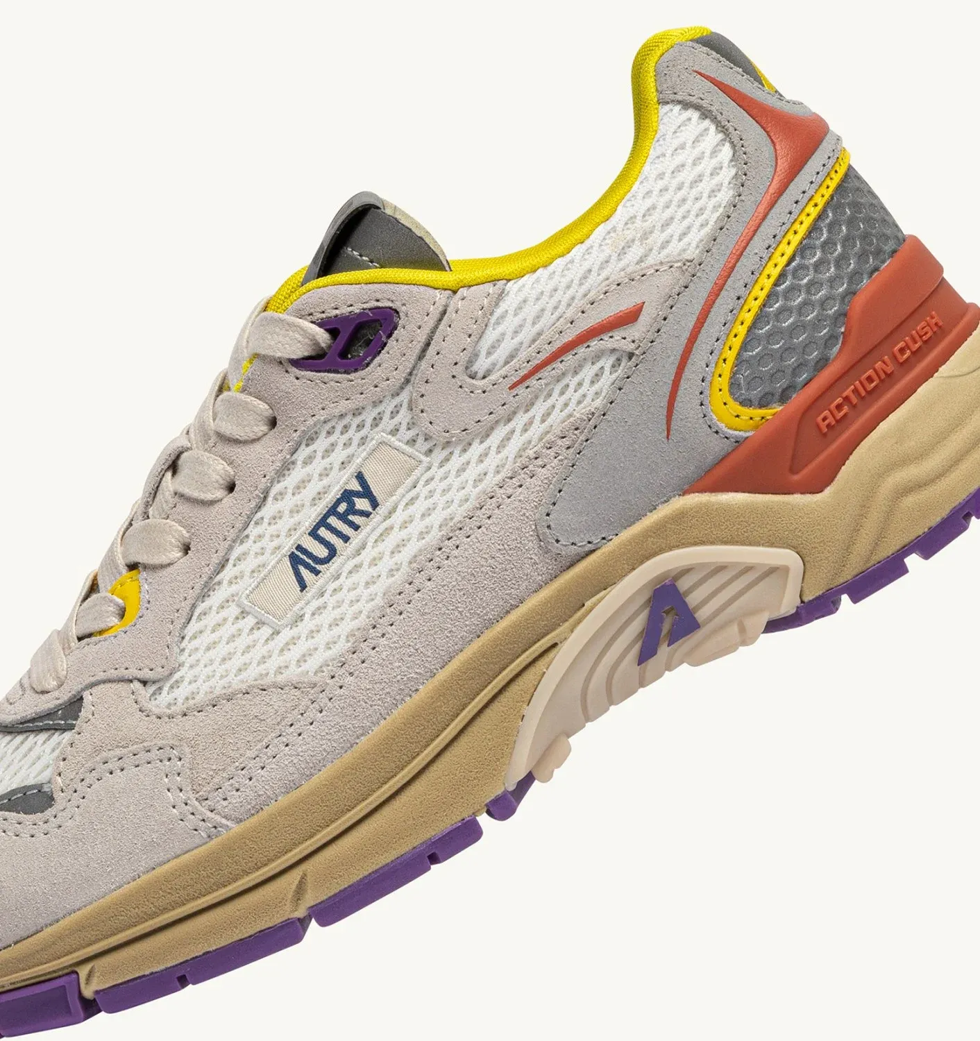 Hyperway Arabesque Laag Wit Suede  Dames CI02