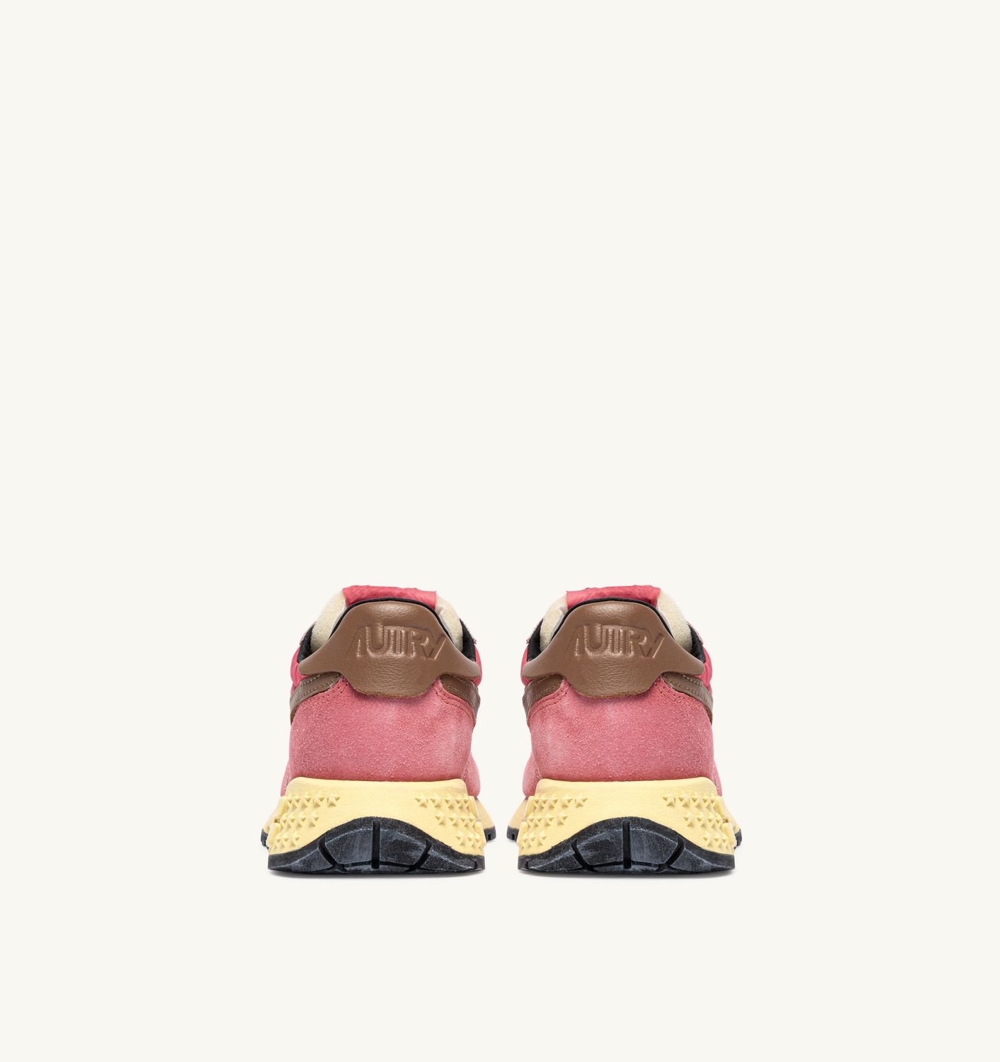 Autry Reelwind Laag Sneaker Sugar Leer Roze GQ03