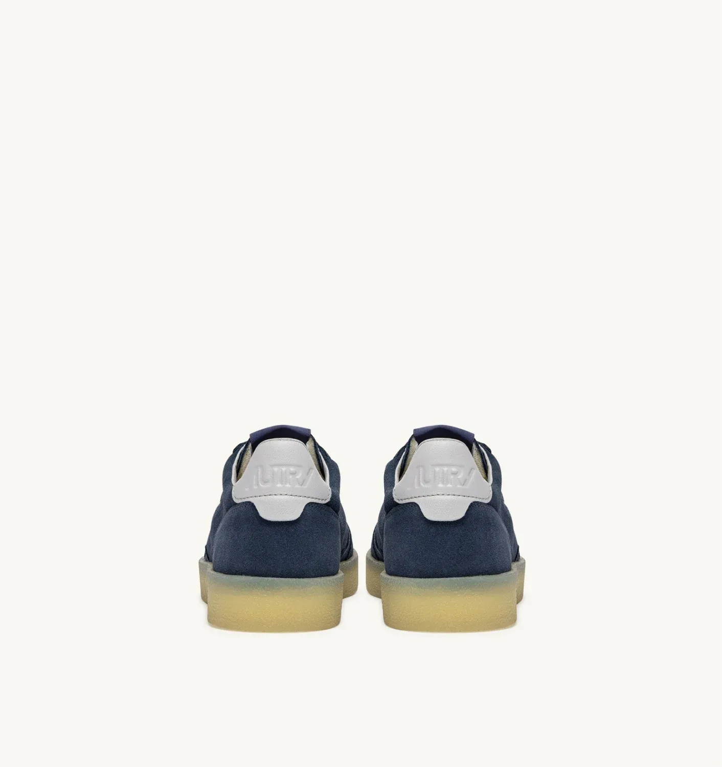 Autry Medalist Laag Denim Vapor Blauw Suede HQ06