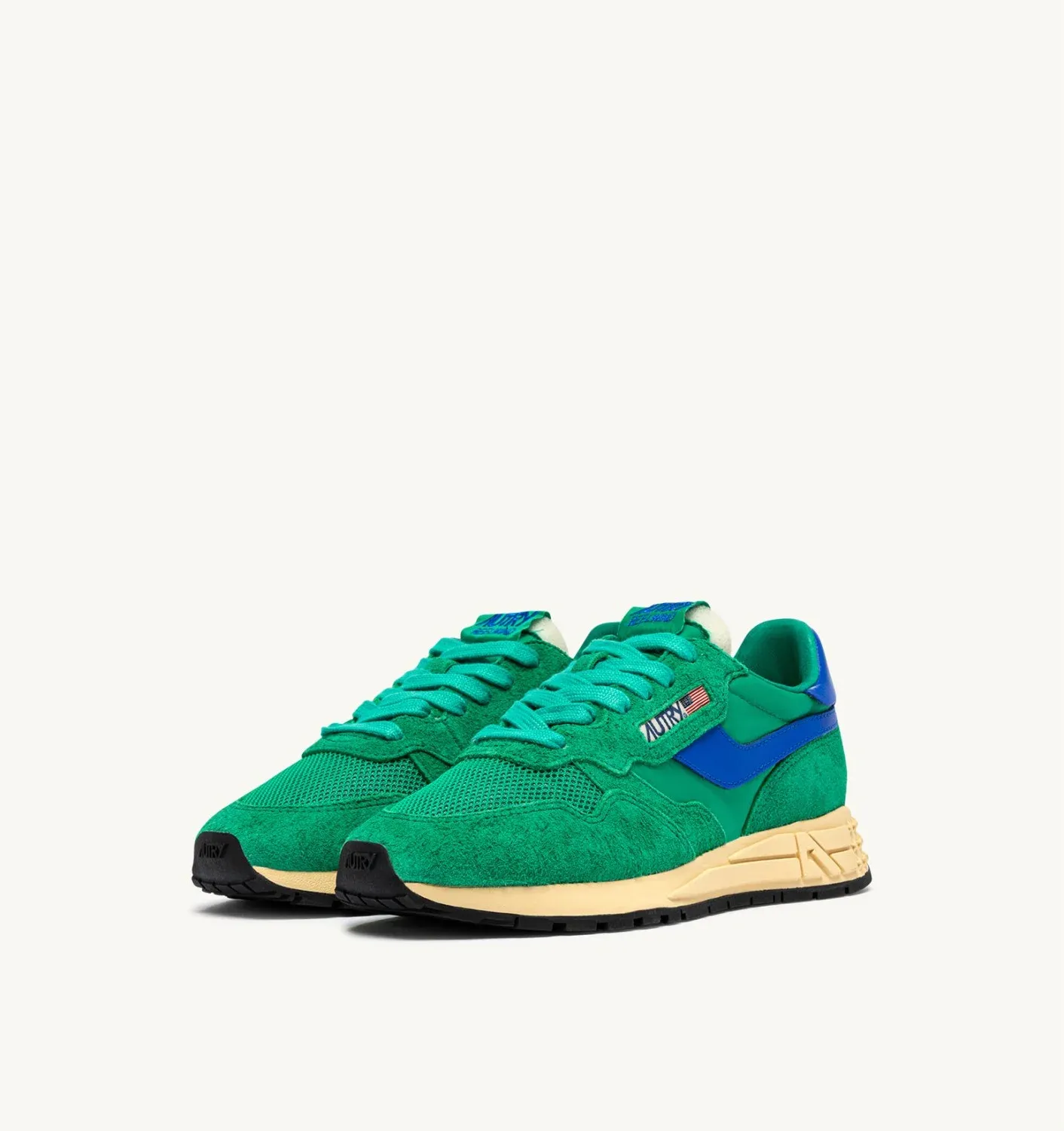 Autry Reelwind Laag Emerald Groen Dames UT55