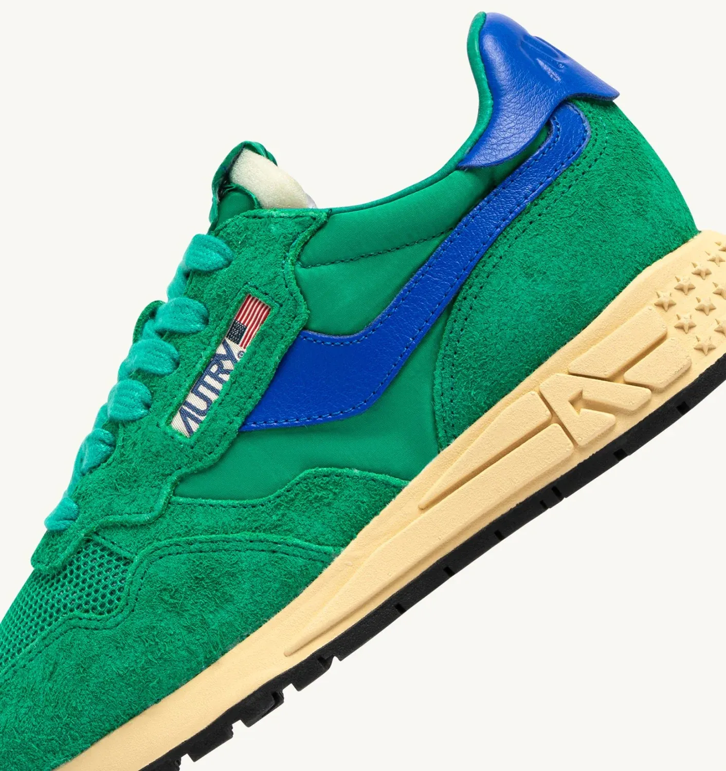 Autry Reelwind Laag Emerald Groen Dames UT55