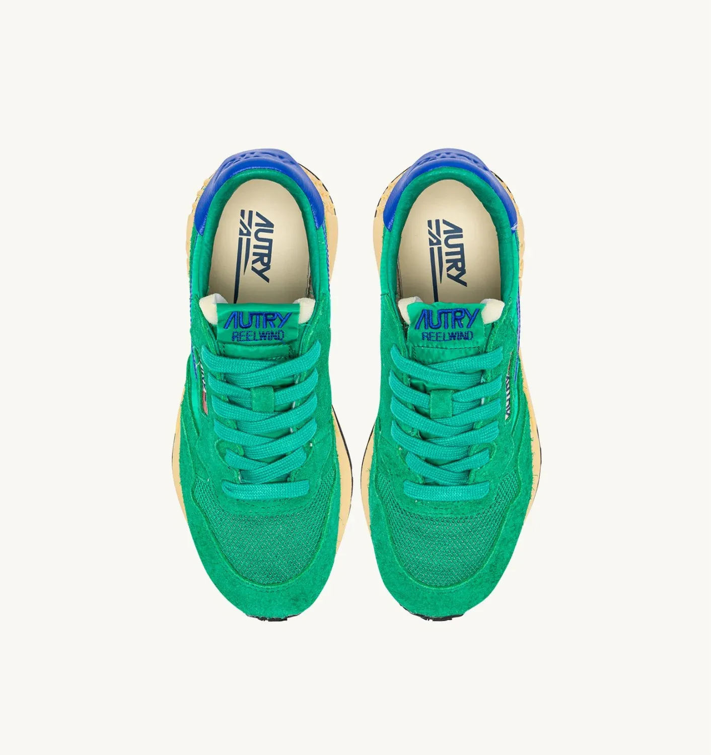 Autry Reelwind Laag Emerald Groen Dames UT55