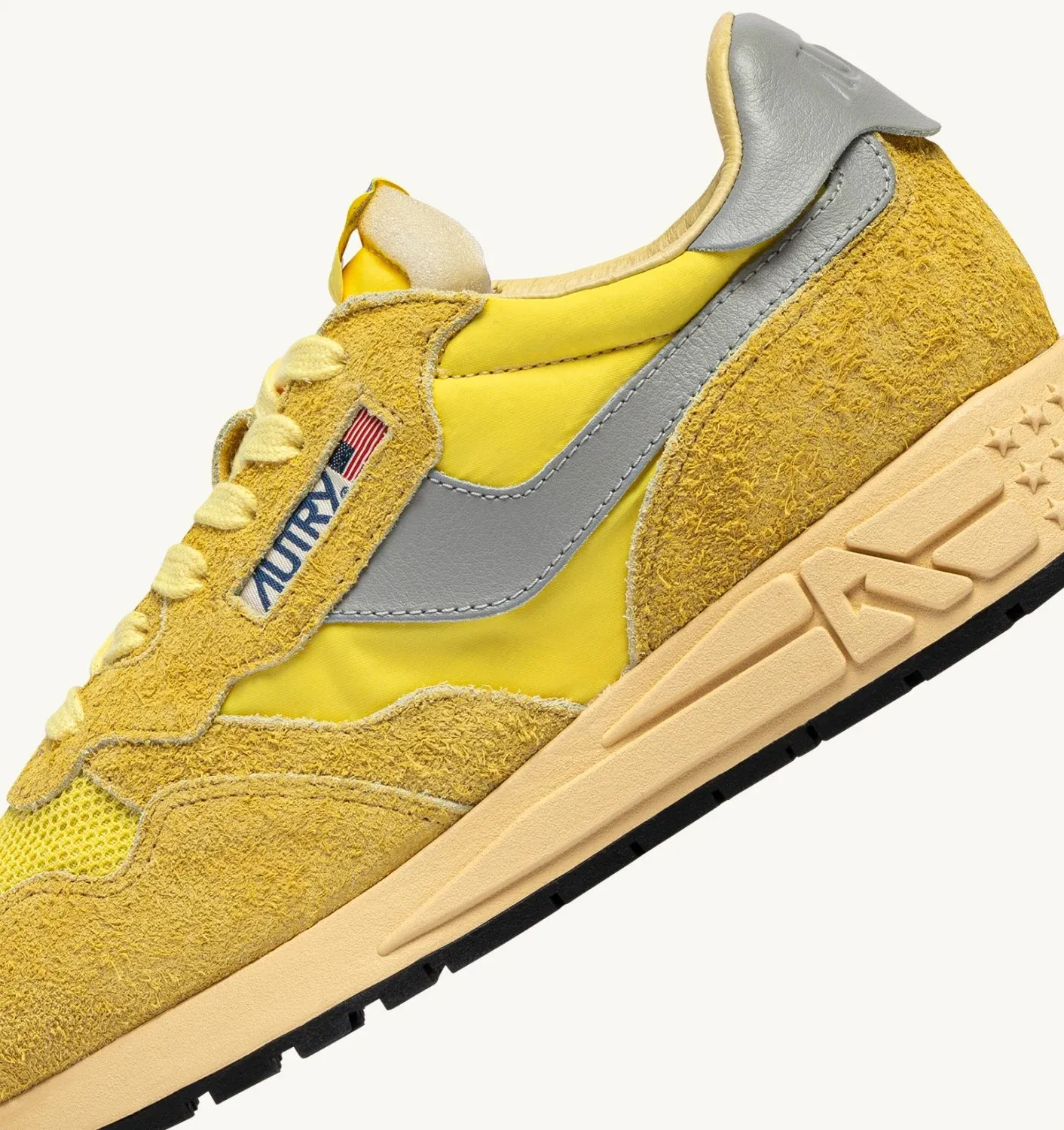 Autry Reelwind Laag Popcorn Geel Dames UT58