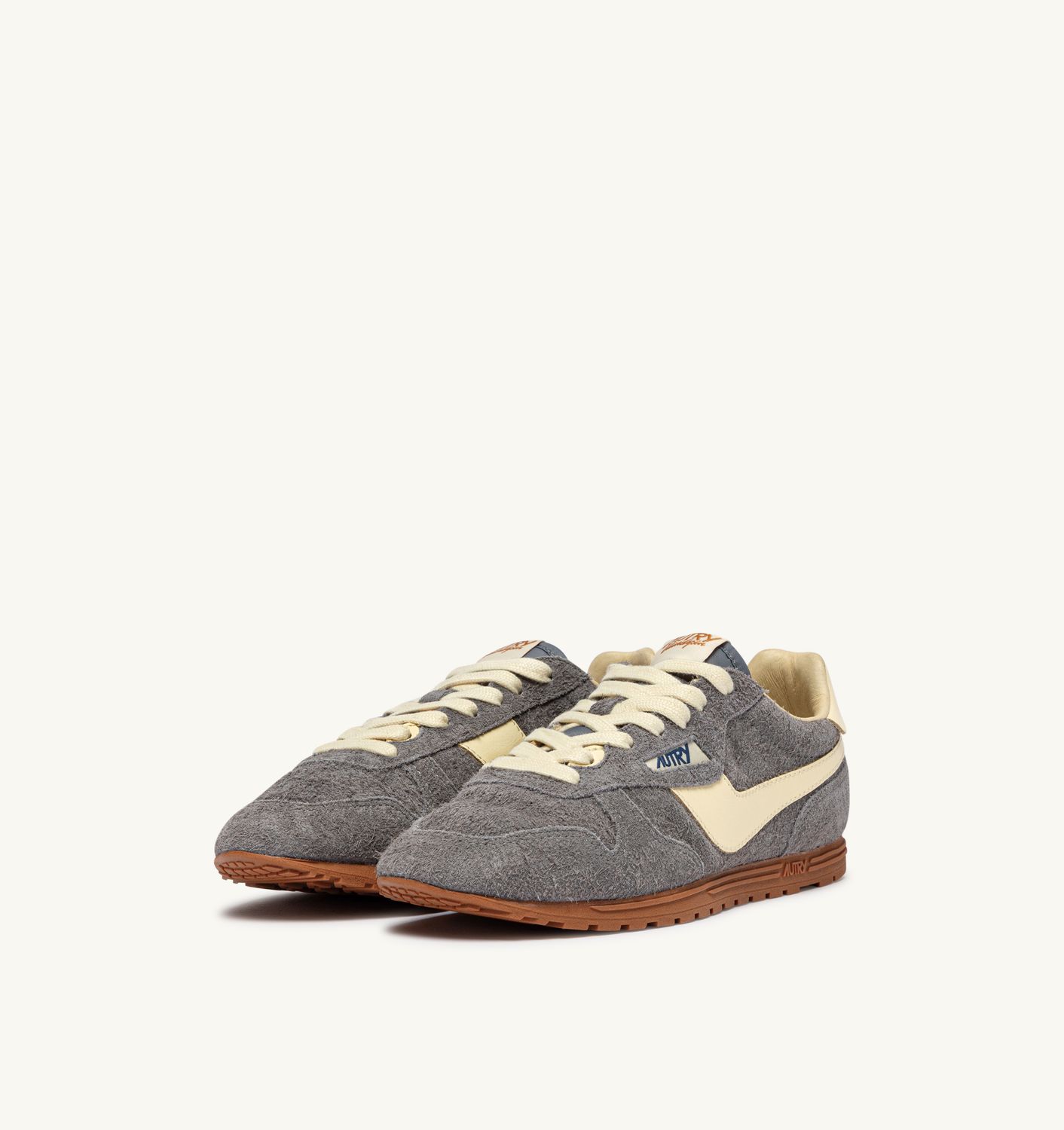 Windspin Laag Grijs Suede Dames UB45