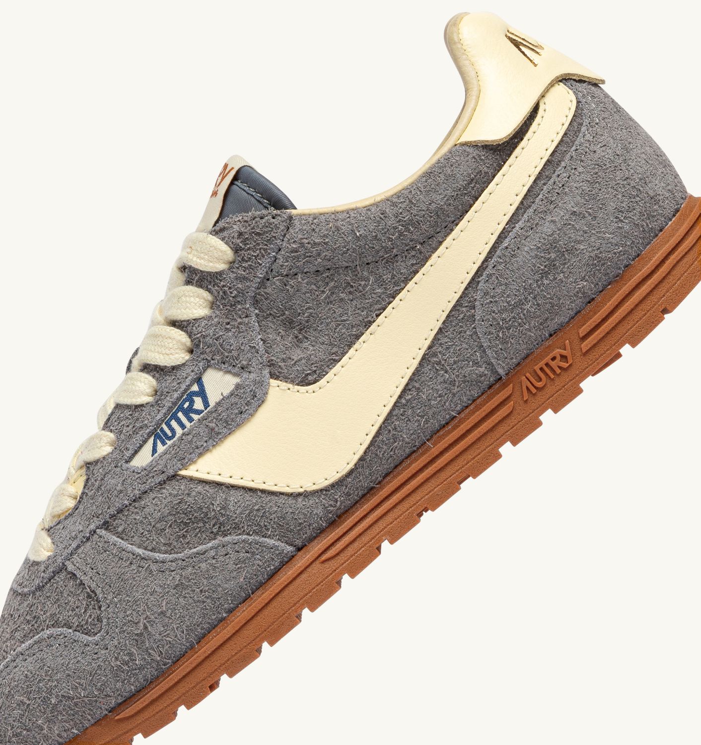 Windspin Laag Grijs Suede Dames UB45