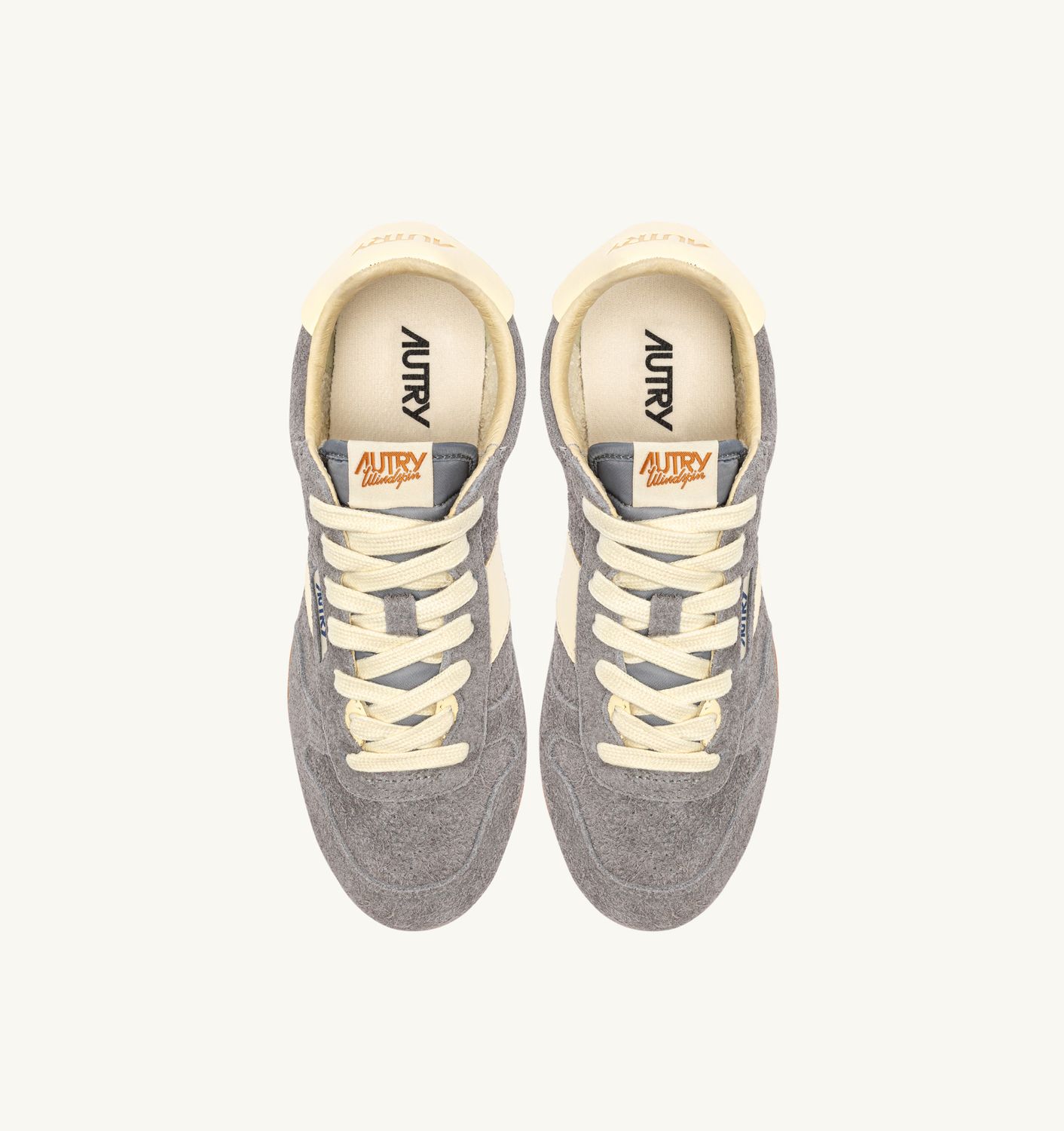 Windspin Laag Grijs Suede Dames UB45