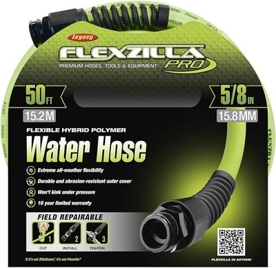 Pro Water Hose - 50ft - 5/8 inch