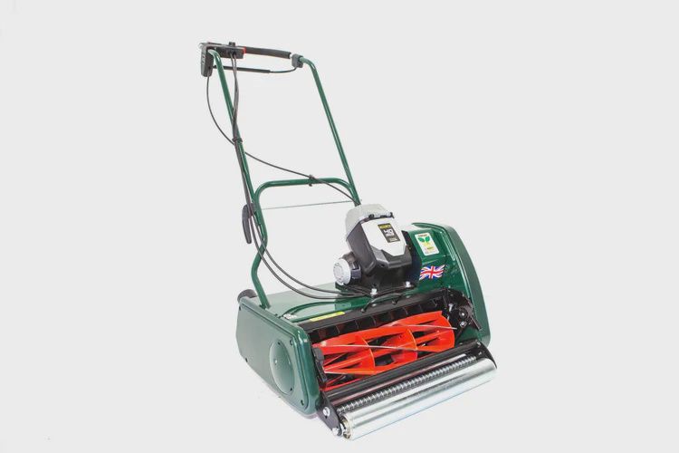 Allett Liberty 43 Battery Cylinder Mower + Greenworks 4ah Battery &amp; Charger 40V