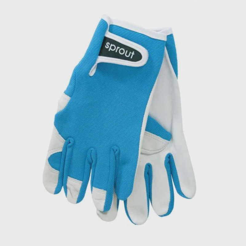 Goatskin Gloves - Aqua