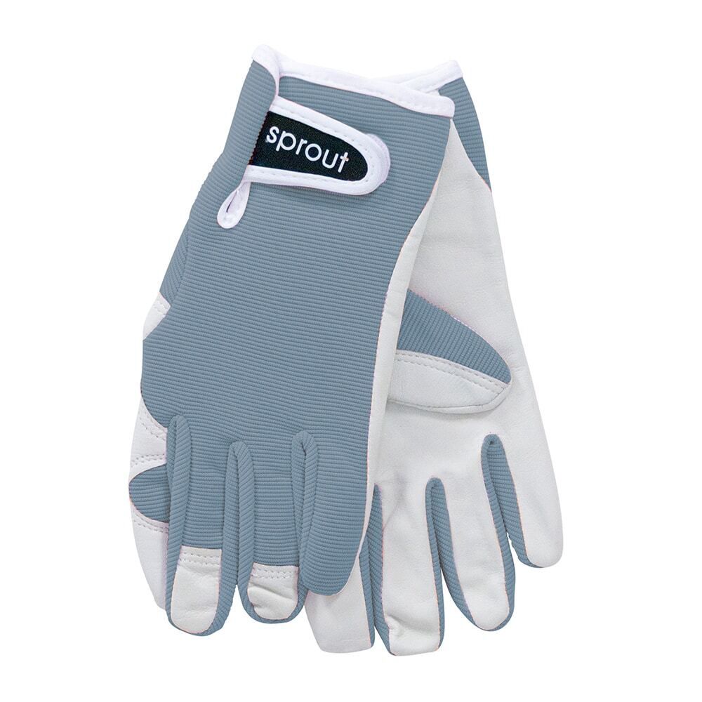 Goatskin Gloves - Dusty Blue