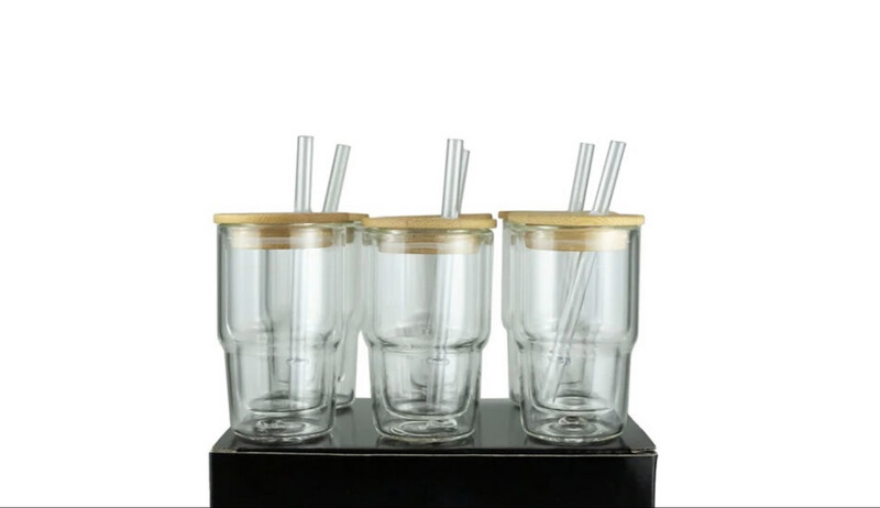 3oz Snowglobe Shot Glass