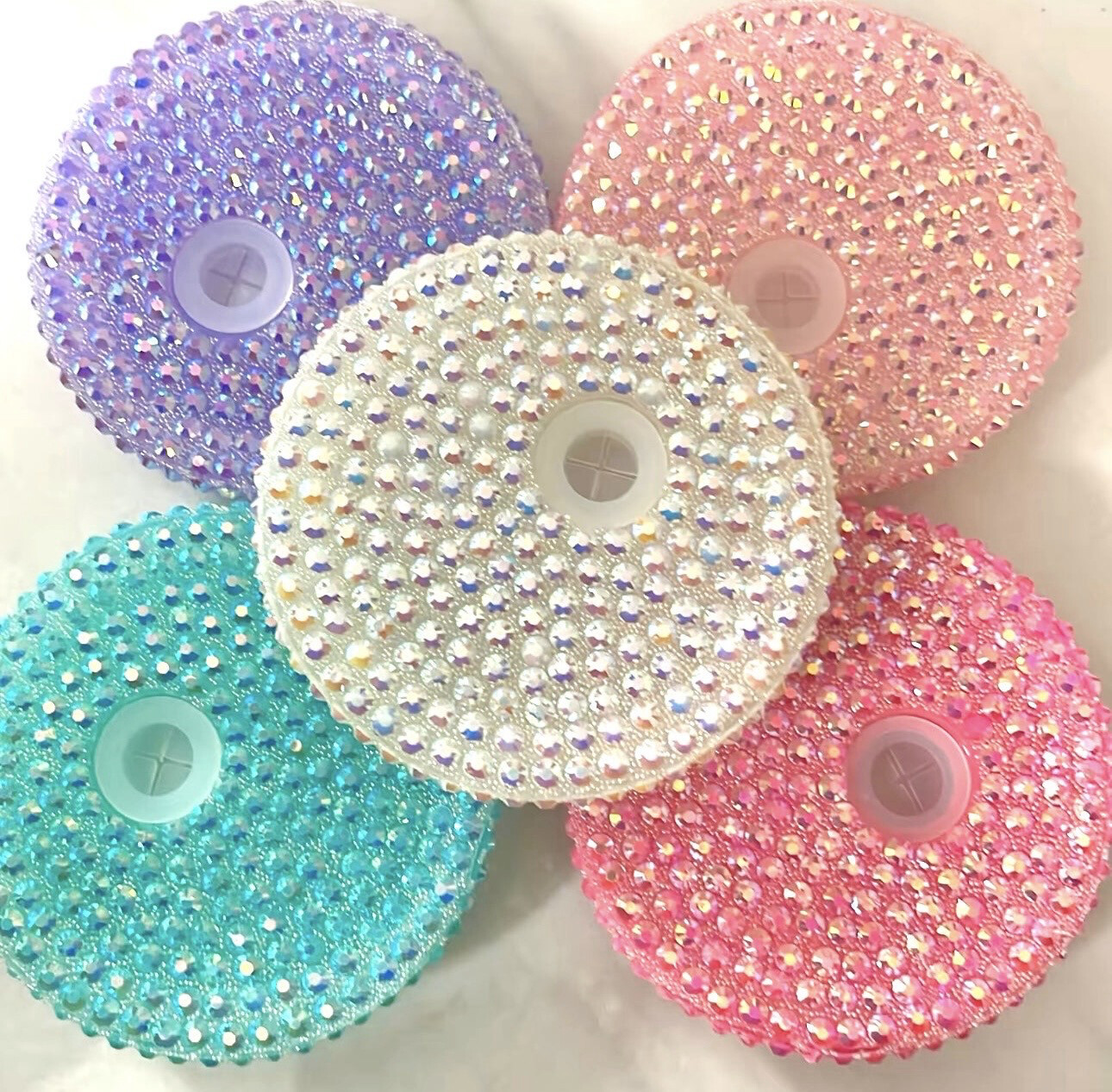 Rhinestone Lid