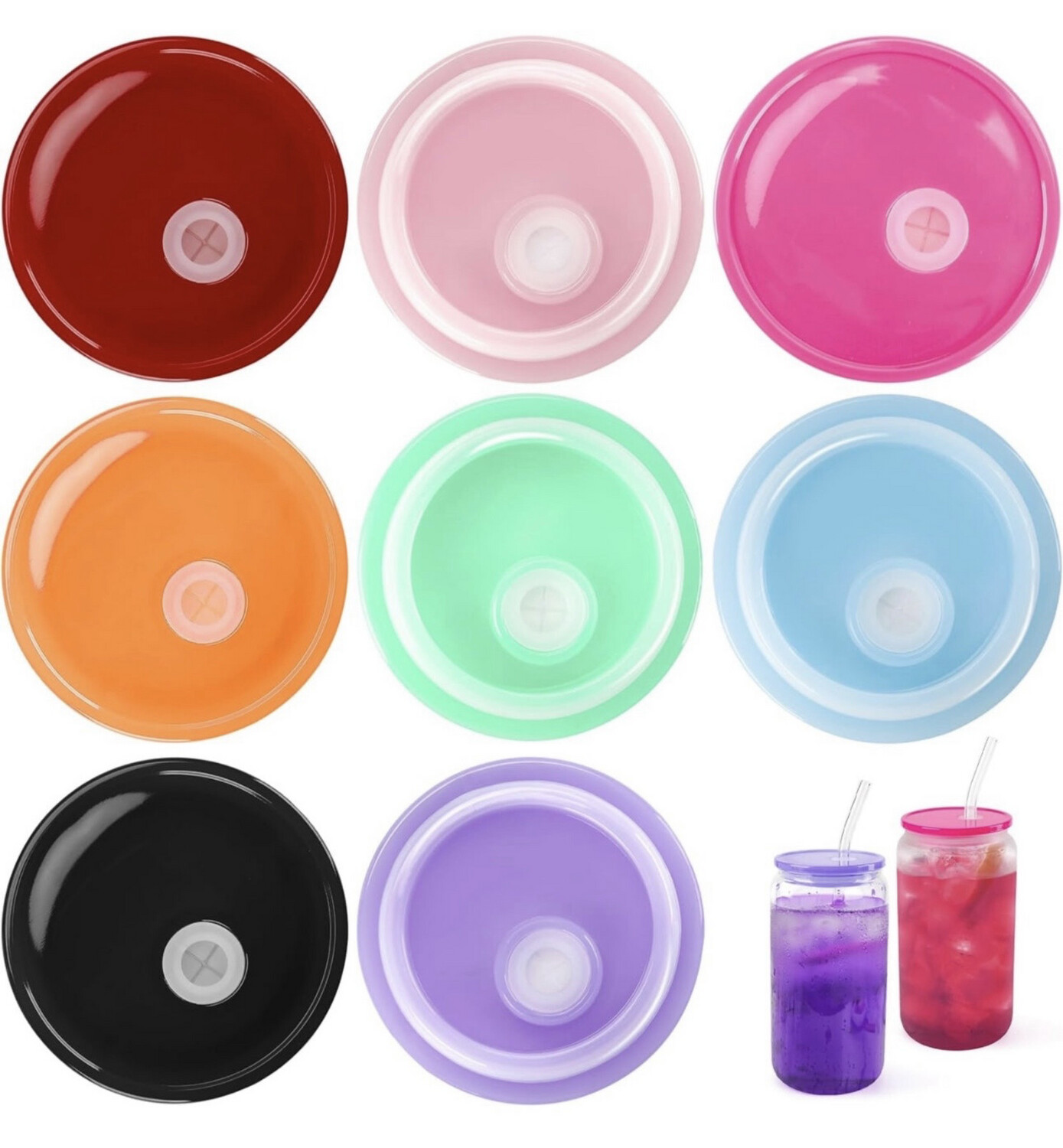 Colored Acrylic Lid