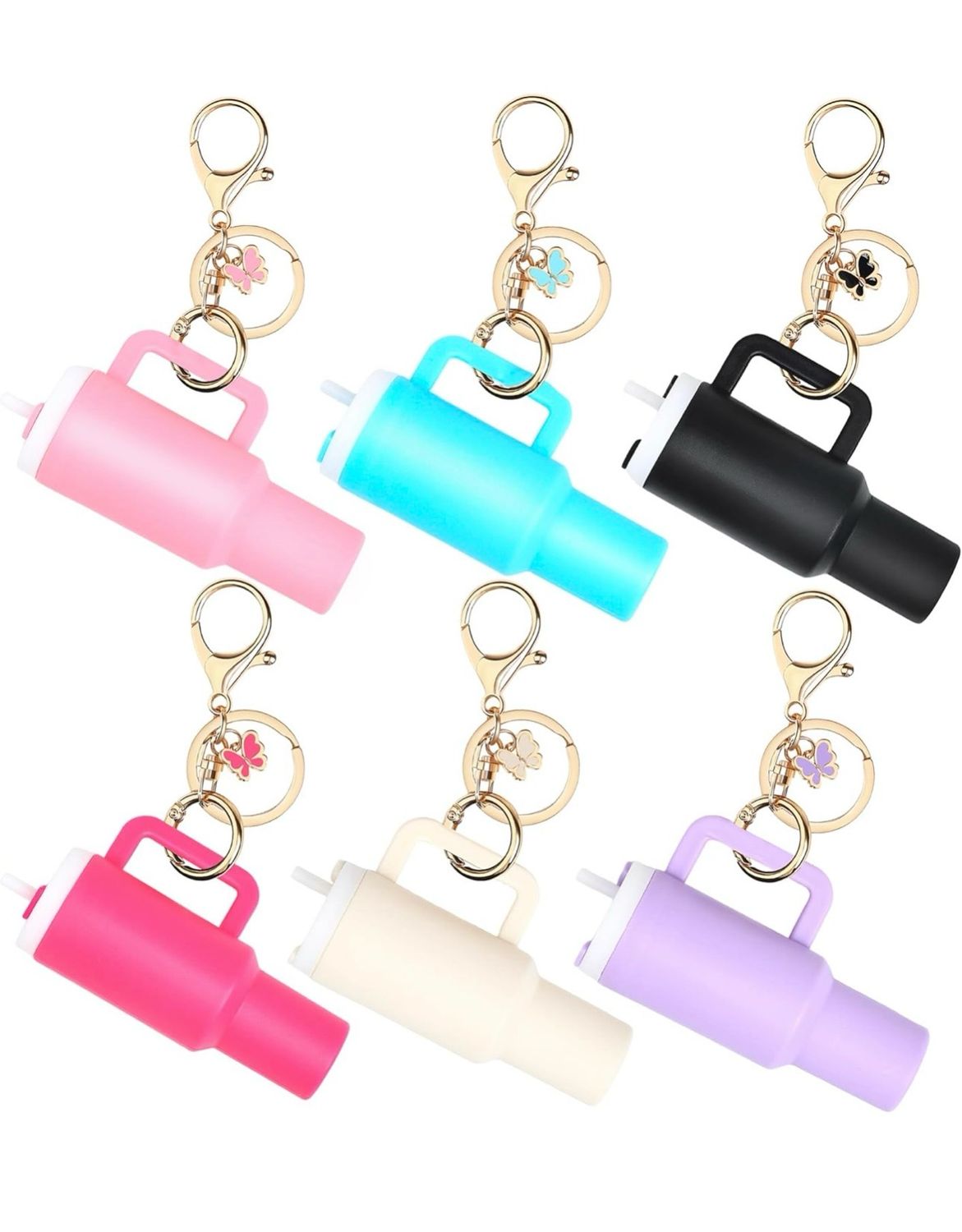 Mini Tumbler Keychain/Chapstick Holder