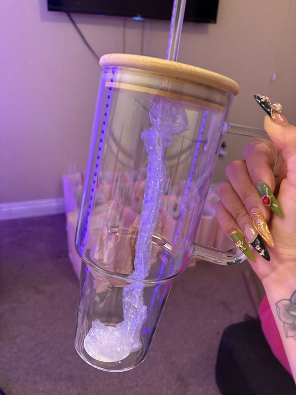 40oz Glass Cup