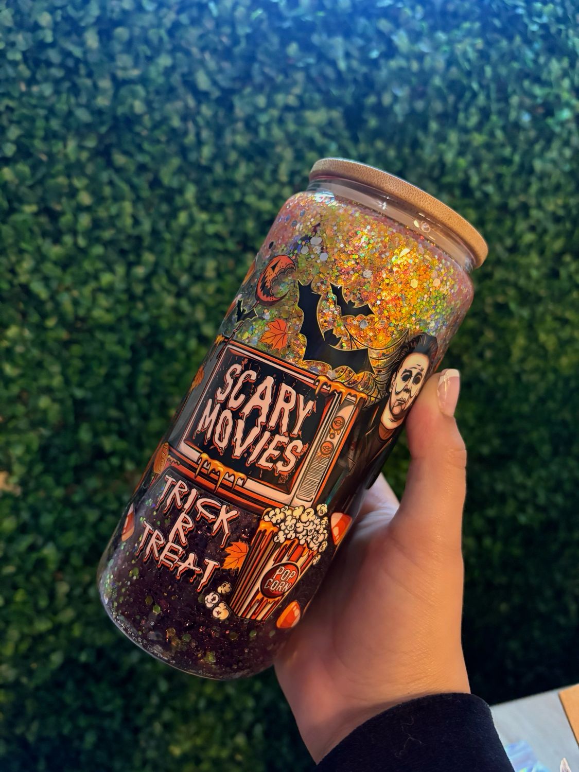 Ombré Scary Movies Cup