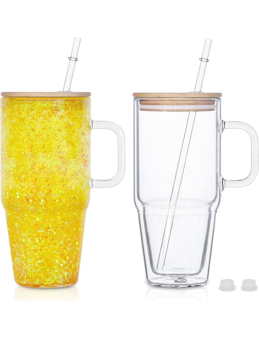 32oz Snowglobe Tumbler (glass)