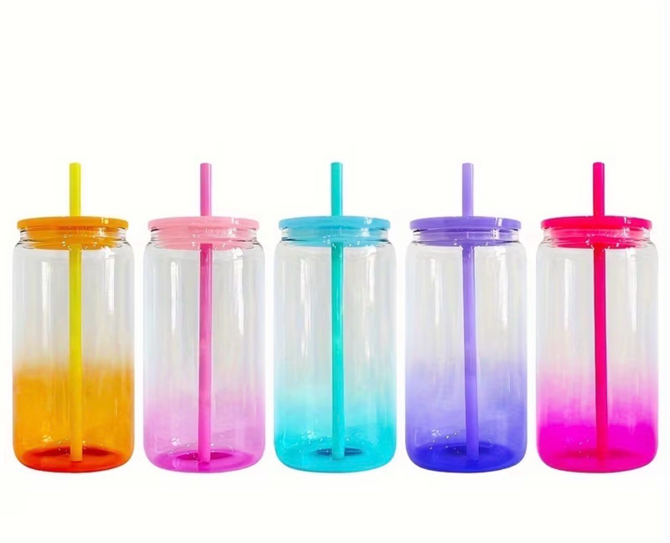 Ombré Glass Cup