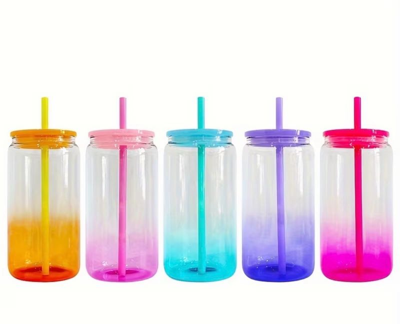 Ombré Glass Cup
