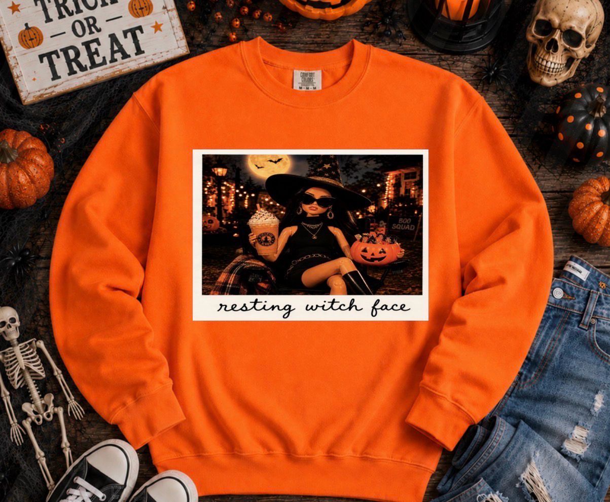 Resting Witch Face Crewneck