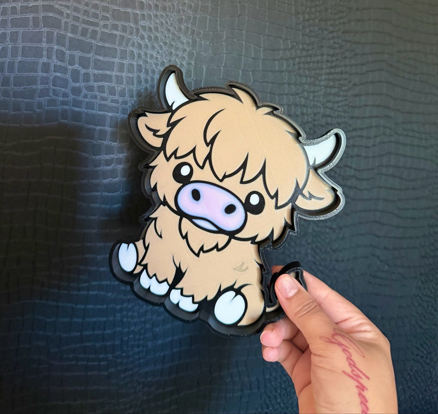 Highland Cow Tray