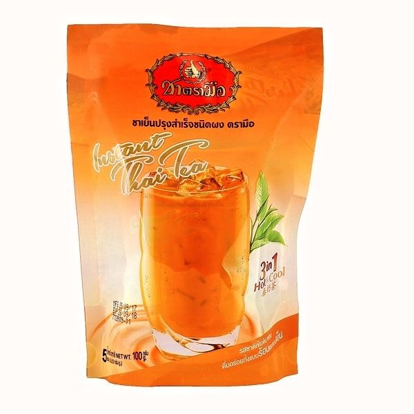 Milch Tee Instant Pulver Thai Getränk Mix Heiß Eis Getränk Chatramue