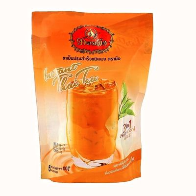 Milch Tee Instant Pulver Thai Getränk Mix Heiß Eis Getränk Chatramue