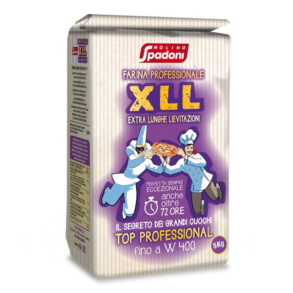 Spadoni XLL pizza, brød mel Italia Mat