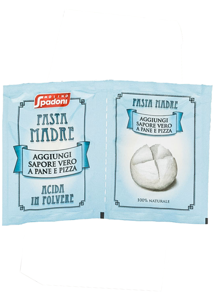 Spadoni pulverisert surdeig starter