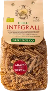 Morelli fusilli hel hvete pasta økologisk