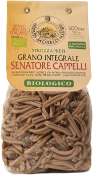 Morelli Strozzapreti fullkorn pasta økologisk