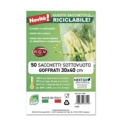 RGV vakumposer 30x40   50stk