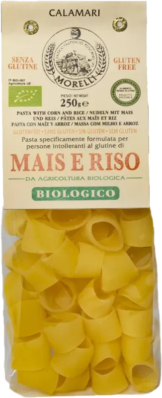 Morelli glutenfri pasta calamari