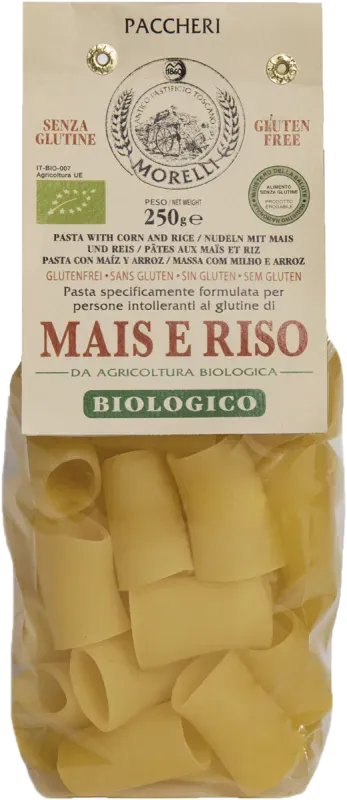 Morelli glutenfri pasta paccheri