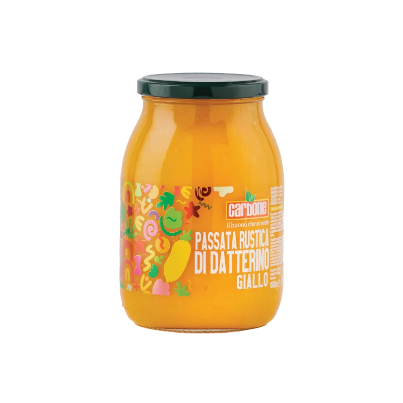 Halvtørkede gule cherry tomater Carbone