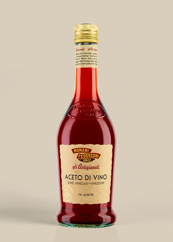 Eddik vino rosso forte monari federazione 500ml